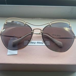 Authentic MIU MIU Butterfly Sunglasses - Limited Edition 50% OFF